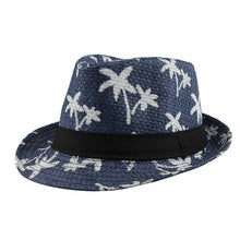Load image into Gallery viewer, [FLB] Casual Panama Sun Hats Straw Men Beach Summer cap