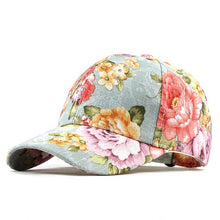 Load image into Gallery viewer, [FLB] Baseball cap Flowers Cotton cap Snapback cap