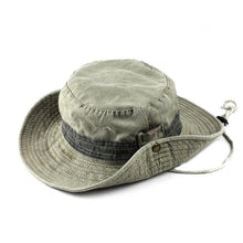 Load image into Gallery viewer, [FLB] Sun Hat Washed Bucket Flap Hat